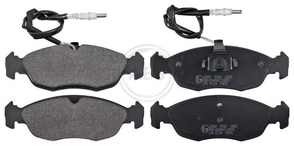 Brake Pad Set, disc brake A.B.S. 36850