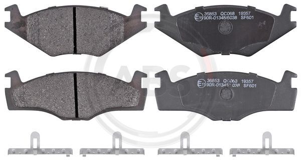 Brake Pad Set, disc brake A.B.S. 36853