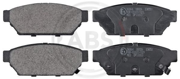 Brake Pad Set, disc brake A.B.S. 36864