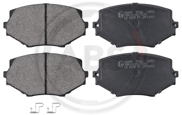 Brake Pad Set, disc brake A.B.S. 36889