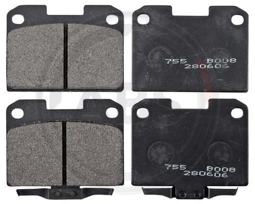 Brake Pad Set, disc brake A.B.S. 36890