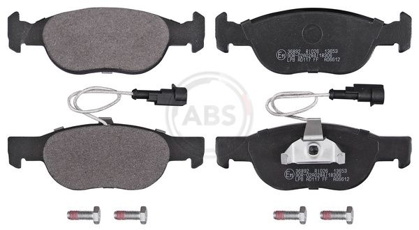 Brake Pad Set, disc brake A.B.S. 36892