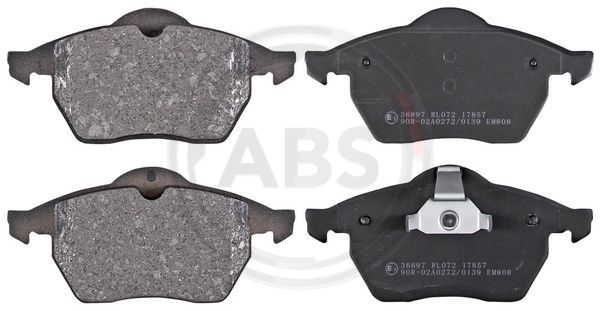 Brake Pad Set, disc brake A.B.S. 36897