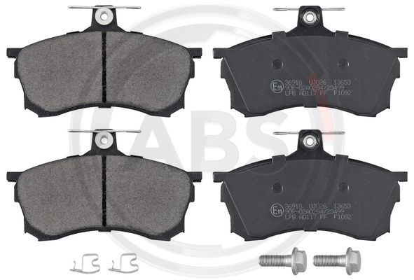 Brake Pad Set, disc brake A.B.S. 36918