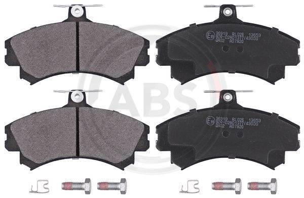 Brake Pad Set, disc brake A.B.S. 36919