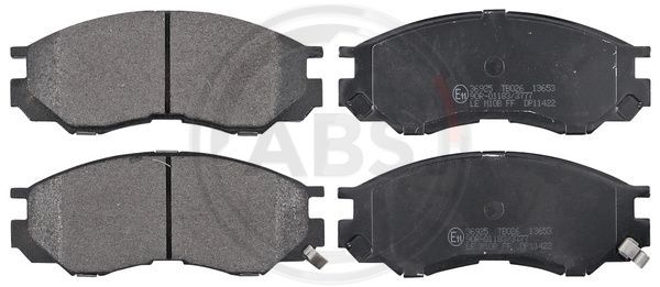 Brake Pad Set, disc brake A.B.S. 36925