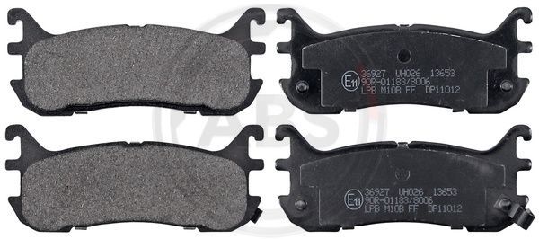 Brake Pad Set, disc brake A.B.S. 36927