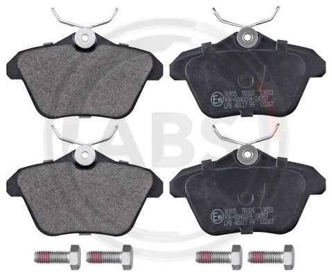 Brake Pad Set, disc brake A.B.S. 36935