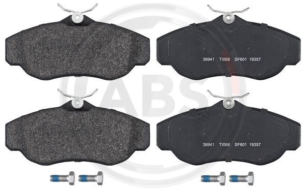 Brake Pad Set, disc brake A.B.S. 36941