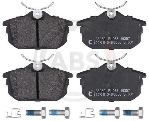 Brake Pad Set, disc brake A.B.S. 36950
