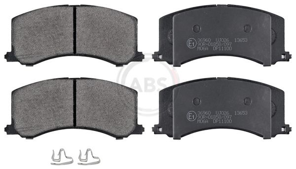 Brake Pad Set, disc brake A.B.S. 36960