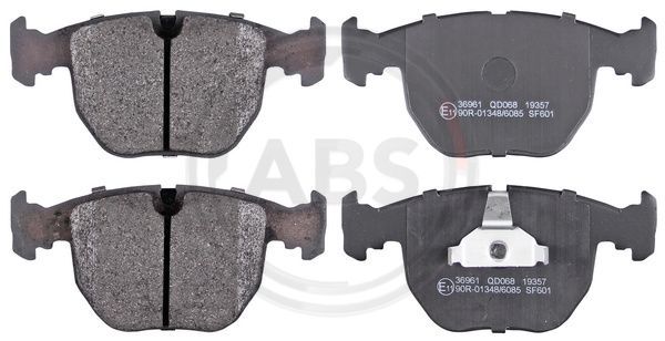 Brake Pad Set, disc brake A.B.S. 36961