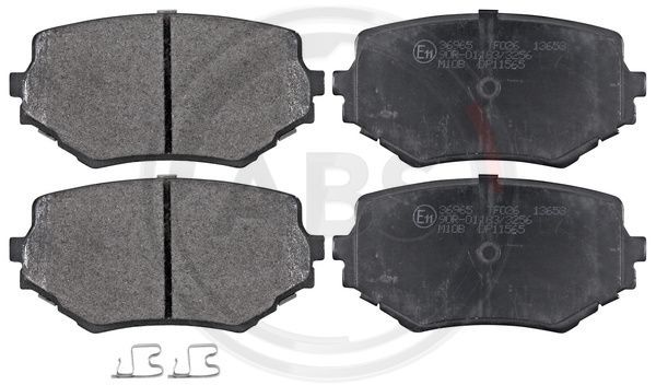 Brake Pad Set, disc brake A.B.S. 36965