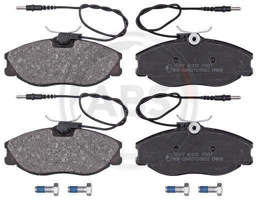 Brake Pad Set, disc brake A.B.S. 36977