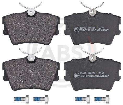 Brake Pad Set, disc brake A.B.S. 36983