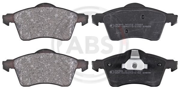 Brake Pad Set, disc brake A.B.S. 36986