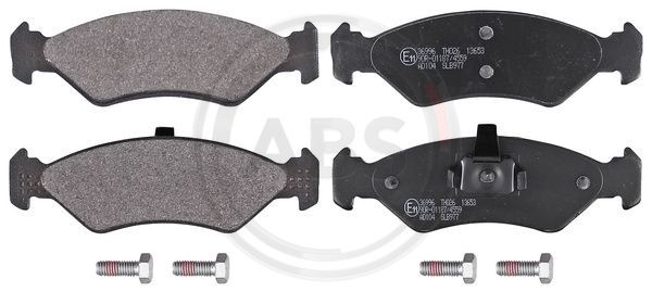 Brake Pad Set, disc brake A.B.S. 36996