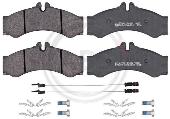 Brake Pad Set, disc brake A.B.S. 37000