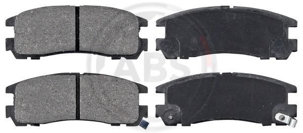 Brake Pad Set, disc brake A.B.S. 37014