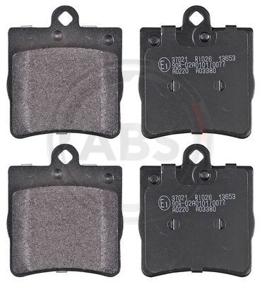 Brake Pad Set, disc brake A.B.S. 37021