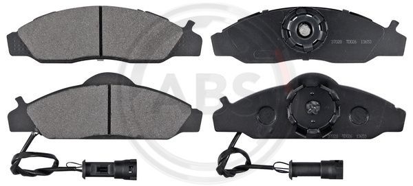 Brake Pad Set, disc brake A.B.S. 37028