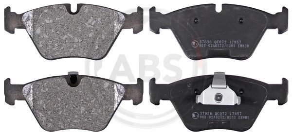 Brake Pad Set, disc brake A.B.S. 37036