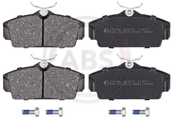 Brake Pad Set, disc brake A.B.S. 37046