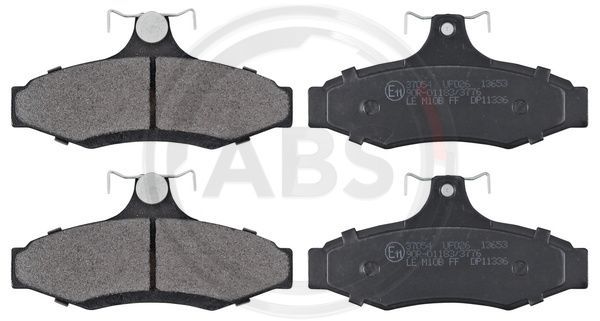 Brake Pad Set, disc brake A.B.S. 37054