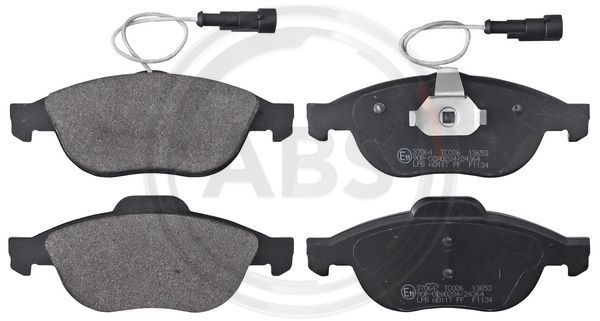 Brake Pad Set, disc brake A.B.S. 37064