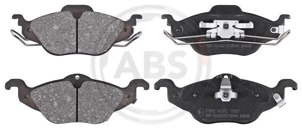 Brake Pad Set, disc brake A.B.S. 37065