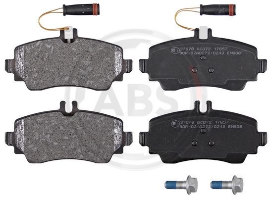 Brake Pad Set, disc brake A.B.S. 37078