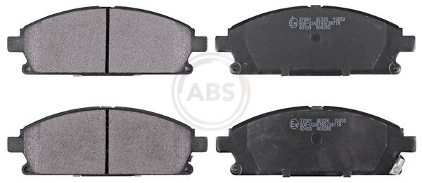 Brake Pad Set, disc brake A.B.S. 37081