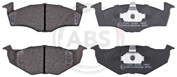 Brake Pad Set, disc brake A.B.S. 37092