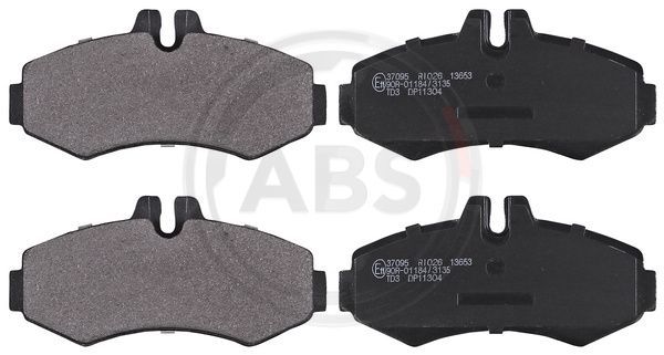 Brake Pad Set, disc brake A.B.S. 37095