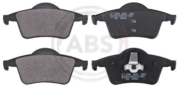 Brake Pad Set, disc brake A.B.S. 37098