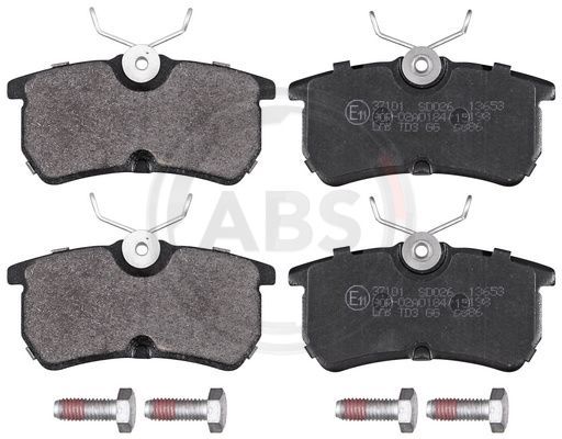 Brake Pad Set, disc brake A.B.S. 37101