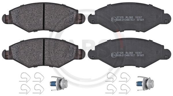 Brake Pad Set, disc brake A.B.S. 37105