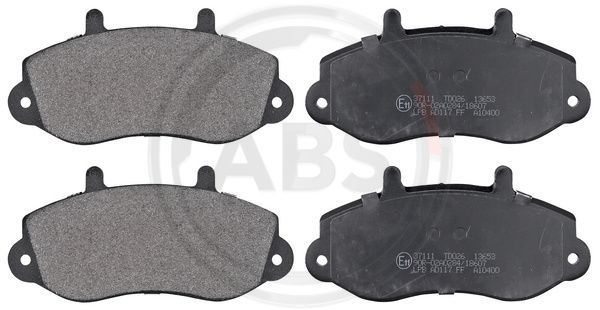 Brake Pad Set, disc brake A.B.S. 37111