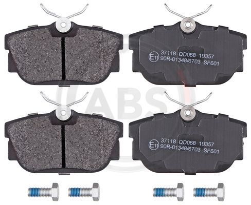 Brake Pad Set, disc brake A.B.S. 37118