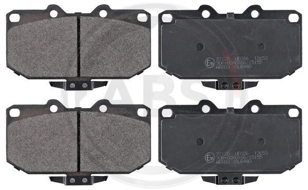 Brake Pad Set, disc brake A.B.S. 37128