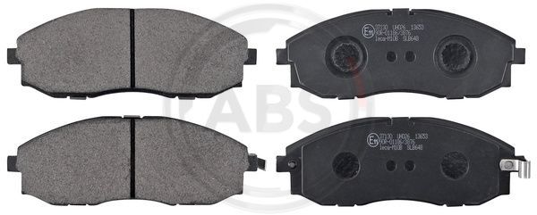 Brake Pad Set, disc brake A.B.S. 37130