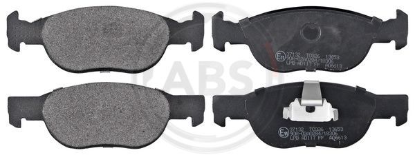 Brake Pad Set, disc brake A.B.S. 37132