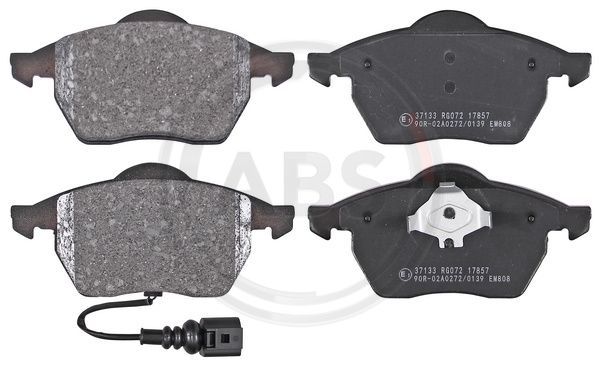 Brake Pad Set, disc brake A.B.S. 37133