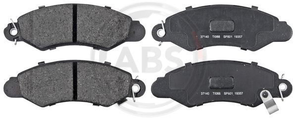 Brake Pad Set, disc brake A.B.S. 37140