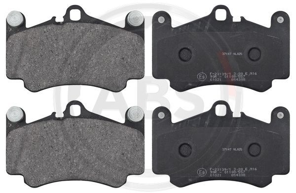 Brake Pad Set, disc brake A.B.S. 37147