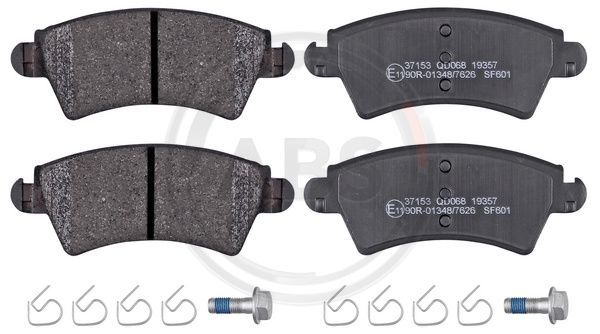 Brake Pad Set, disc brake A.B.S. 37153