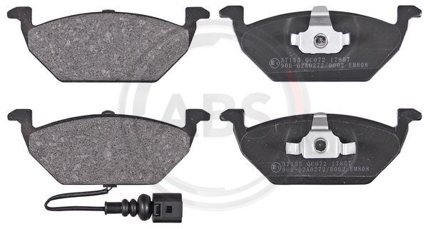 Brake Pad Set, disc brake A.B.S. 37155