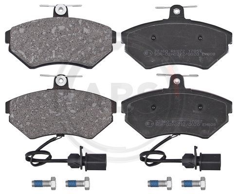 Brake Pad Set, disc brake A.B.S. 37160