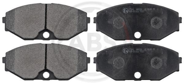 Brake Pad Set, disc brake A.B.S. 37161