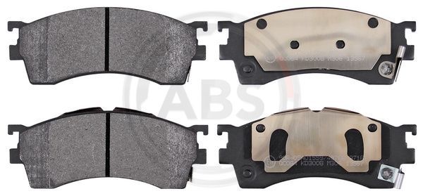 Brake Pad Set, disc brake A.B.S. 37187